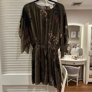 100% silk Haute Hippie dress